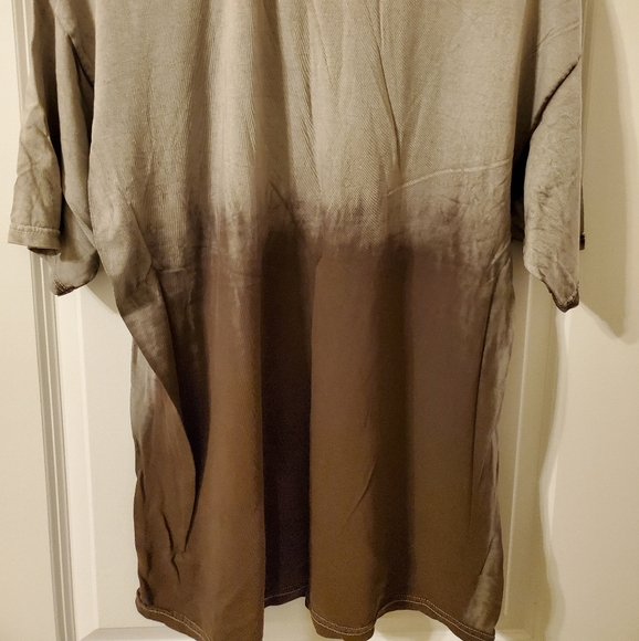 INC gray/brown ombre tee - Picture 3 of 3